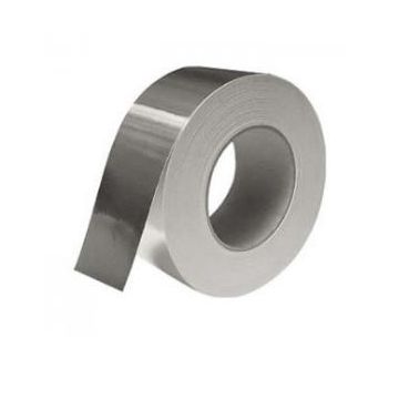 Aluminium tape tbv afscherming signaalkabel, breed 12mm, lang 20m