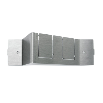 FO lade 1HE achterwand tbv kabelinvoer, OV-T/OV-S, schuin, 2x M20, OV-T/OV-S