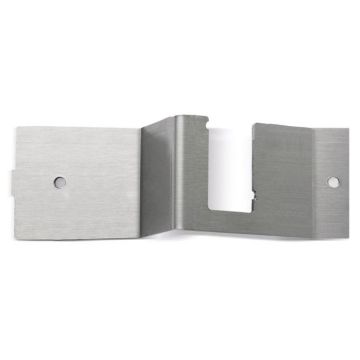 FO lade 1HE achterwand tbv kabelinvoer, schuin, 2x 15mm, OV-T/OV-S