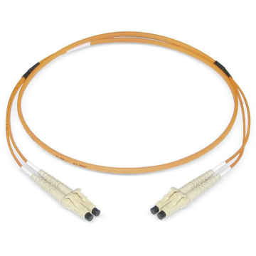 Glasvezel Patchkabel, OM2, DX, LC/pc-LC/pc, LSZH, Oranje, 2m, Oval