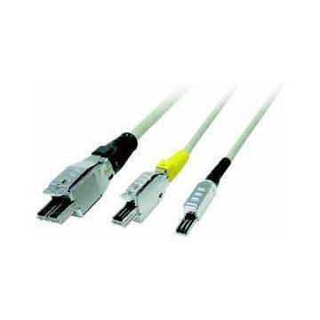 Patchkabel 2 Pair STP, Tera blauw-RJ45 blauw, (3-6 en 7-8), 25m