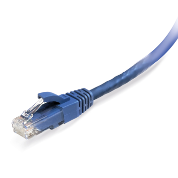 Patchkabel U/UTP Cat6, flex, LSOH, blauw, 7.5m