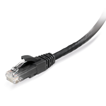 Patchkabel U/UTP Cat6, flex, LSOH, zwart, 1.5m