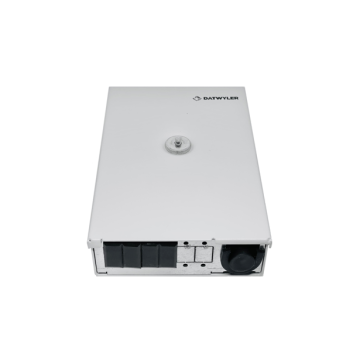 PON Mini-Lasbehuizing, Metaal, 3 xLC-D OM4 adapters en 6 LC OM4 pigtails