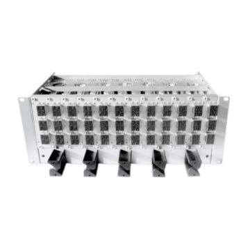 FO 3HE inschuifmodule Draagframe, 19inch, 225mm diep, LEEG