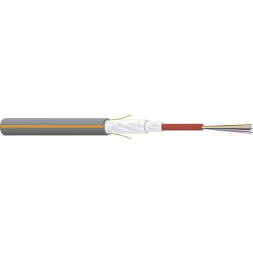 FO kabel, OS2, 6v(1x6)Outdoor, A-DQ(ZN)B2Y, PE ZGGT HP, Fca, Zw/Or