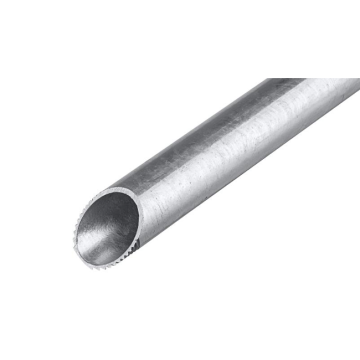 Starre Buis Metaal, Type 32, schroefdraad en één opgeschroefde koppeling SM-E-V, L 3m