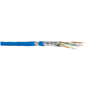 Datakabel Cat6a/EA, U/FTP 10GBit, GC600, Eca, LSOH Blauw (AWG23), 500m
