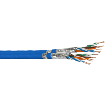 Datakabel Cat7a/Fa, S/FTP 25GBit, GC1300 pro22, Dca, 2X4P LSOH Blauw (AWG22), 500m