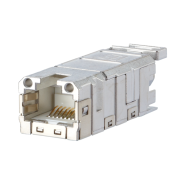E-DAT RJ45 Keystone Cat6EA T568B, tbv Industrieel IP67 behuizingen V1,V4,V5 en V14