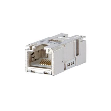 E-DAT RJ45-RJ45 koppelstuk Cat6 Class E, tbv Industrieel IP67 behuizingen V1,V4,V5 en V14