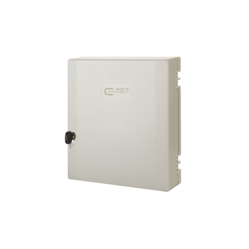 FO OpDAT wandbox met slot, leeg, geschikt voor 9xLCD, SC, E2000, 6xSCD, 6x LCQ, 12xST, FC