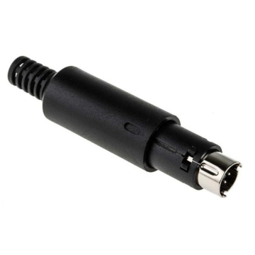 Mini Din 6 Polig, male, 1A, 50 V ac/dc, vpe