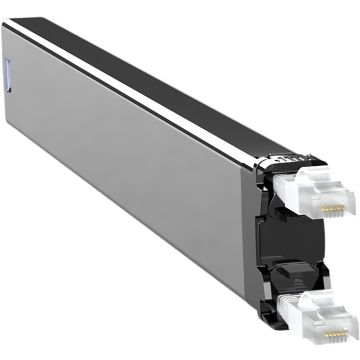 PATCHBOX 365 Cassette, Cat6a/Ea, STP Wit, 0.8m, 8HE bereik, EOL