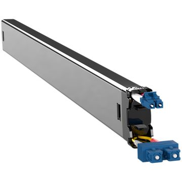 PATCHBOX Plus+ cassette, LC-SC, OS2 Geel, 1.8m, 30HE bereik, EOL