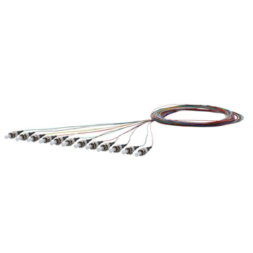 Pigtail OM3, FC/PC, 2m, set van 12 kleuren