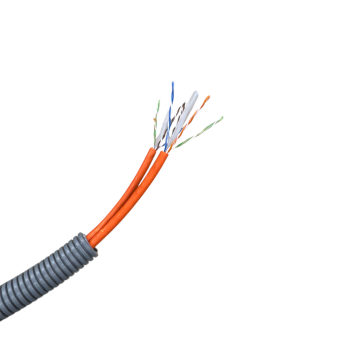 Preflex voorbedrade buis 20mm, Datwyler 2x U/UTP Cat6/E, Dca