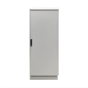 ProLine, IP55 Staande kast 24HE, B600xD600xH1360, voorgemonteerde plint, RAL7035