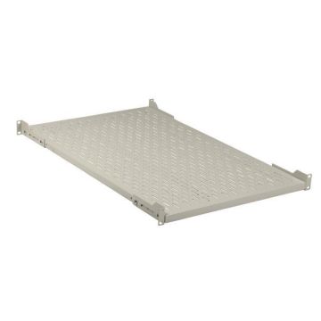 ProLine, Legbord <80kg, verstelbaar, 1HE, D850mm, kastd. 1200, 19inch, RAL7035, EOL