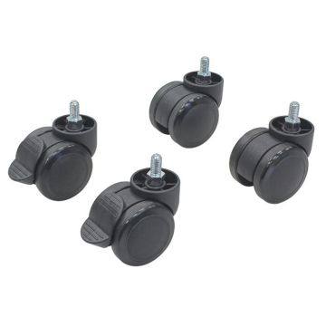 ProLine, Wielen, geschikt voor 1 en 2 delige wandkasten, M8, Hoog 68mm, 4st