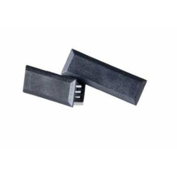 Blinddop, SC-Duplex, LC-Quad tbv lege posities in front, zwart