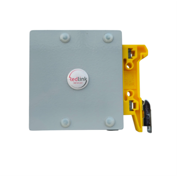 FO DIN-Rail box, Mini, Din-Rail 2x SCD/LCQ, leeg, RAL7035