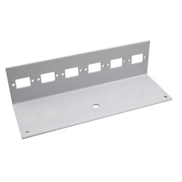 FO inzetplaat 6xLCD tbv FO wandbox, grijs, artnr. 05060992