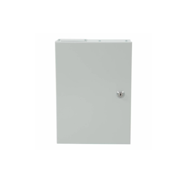 FO wandbox, Mini, 12x SC/E2000/LCD, leeg, RAL7035, incl.1 lascassette/deksel/1xANT houder