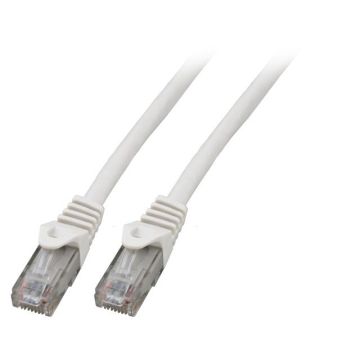 Patchkabel U/UTP, Cat6, LSOH, CCA, wit, 3m, EOL op=op