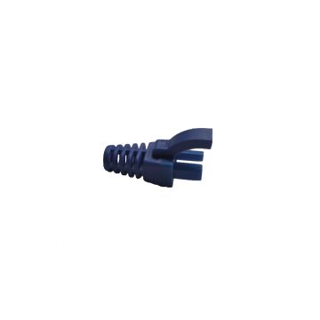RJ45 Tule blauw met lipbescherming 5.7mm