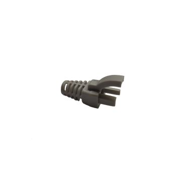RJ45 Tule grijs met lipbescherming 5.7mm