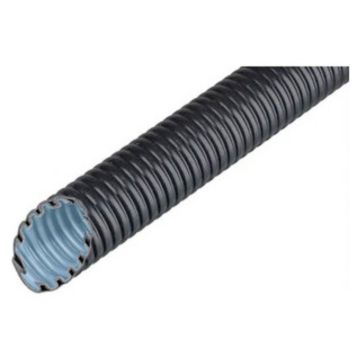 Ribbelslang, PVC-UV, Flexibele Buis, 32mm, Zwart