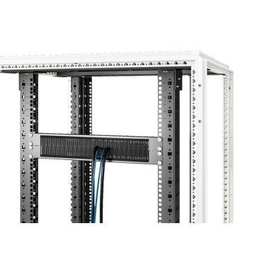 IT 19" Kabeldoorvoerpaneel 1HE met borstel