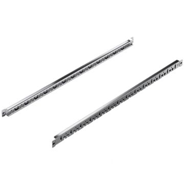 VX IT Kabelopvangrail, behuizing B800xD800mm, combi C- en Kabelgeleidingsrail, VE=4