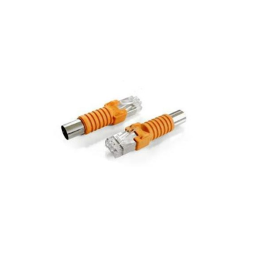 RJ45:Multimedia adptr tbv verzenden breedband signl tot 862 MHz zndr Balun, EOL op=op