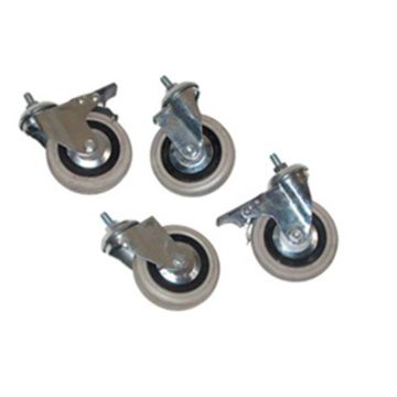 Set wielen,4 stuks tbv kabelrollers