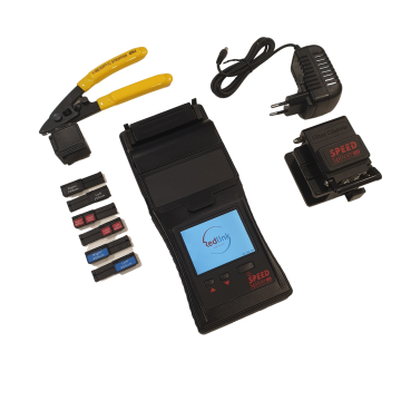 SB, EasySplicer, R10, Fusielasmachine, Cleaver, oven, accessoires.