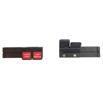 SB, Vezelhouder, Loose Tube, rechts, rood