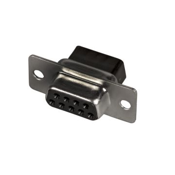 Sub-D25 Polig, female behuizing, Krimpcontact