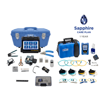TREND, Bundel FiberMASTER S60, FiberMASTER Quad OTDR, Crimp Kit, Care Plan 1 jaar