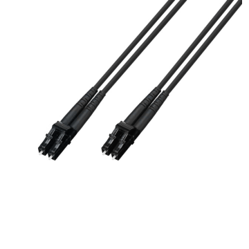 TTL, Mobiele Glasvezel haspel, Staal gearmeerd, 4v LC/upc-LC/upc, OS2 SM, zwart, 100m