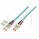 Redlink, Glasvezel Patchkabel, OM3, DX, SC-SC, 7.5m, Turkoois