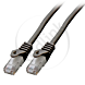 Redlink, Patchkabel U/UTP, Cat6, LSOH, CCA, zwart, 0.5m
