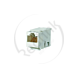 Metz, UTP Keystone, Cat5e, T568B, wit
