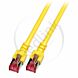 Redlink, Patchkabel S/FTP, AWG27, Cat6, OD6.2mm, LSOH, geel, 3m