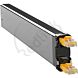 PATCHBOX 365 Cassette, Cat6/E, UTP Geel, 0.8m