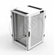 Minkels, Serverkast 24HE, B800xD800xH1300, 80% Perf, enkele voor-achterdeur, RAL9003, ex.Zijwand