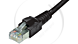 Datwyler, Patchkabel S/FTP Cat6A, flex, LSOH, zwart, 7.5m