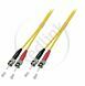 Redlink, Glasvezel Patchkabel, OS2, DX, ST-ST, 2m, Geel