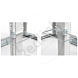Minkels, Stalen kabelring t.b.v. 19" montage, 85mm (b), 165mm (d), 10 stuks